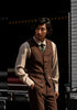 Suit Vest - Vintage Classical Mens Regular Fit Tweed Herringbone V Neck Waistcoat