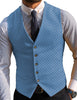 Suit Vest - Fashion Men's Suit Vest Prom Print V Neck Suit Vest