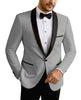 Blazer - Formal Men's Slim Fit Shawl Lapel Flat Blazer