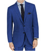 2 Pieces Suit - Formal 2 Pieces Mens Suit Flat Notch Lapel Tuxedos For Wedding (Blazer+Pants)