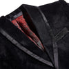Boy‘s Suit - Fashion Boys' 3 Pieces Velvet Regular Fit Shawl Lapel Suit (Blazer+vest+Pants)